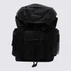 Premiata Versatile Backpack With Multiple Zippered Pockets In Black