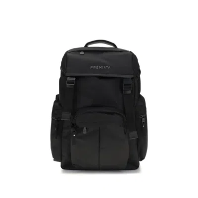 PREMIATA BLACK NYLON BACKPACK