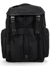 Premiata Black Nylon Backpack In Black