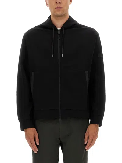 Premiata Black Zip Up Hoodie