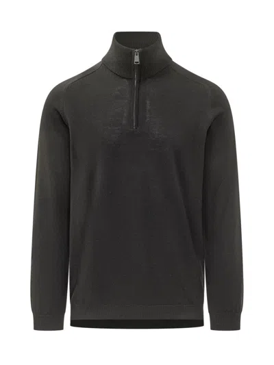 Premiata Black Zip-up Jumper