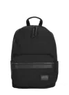 Premiata Blade 2140 Backpack With Embossed Logo And Multiple Compartments In Black