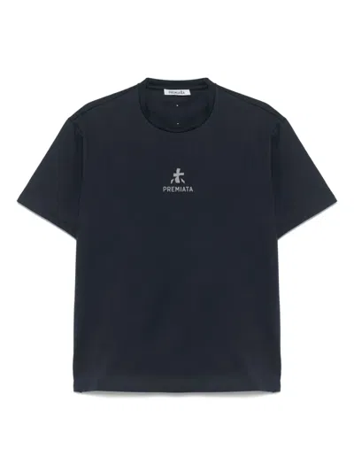 Premiata Blue Cotton T-shirt