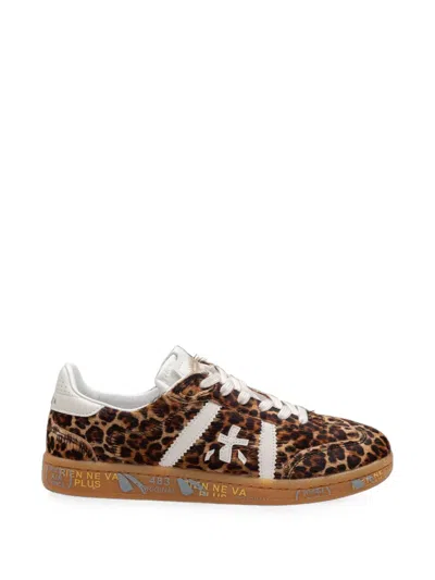 Premiata Bonnied 7032 Shoes In Animal Print