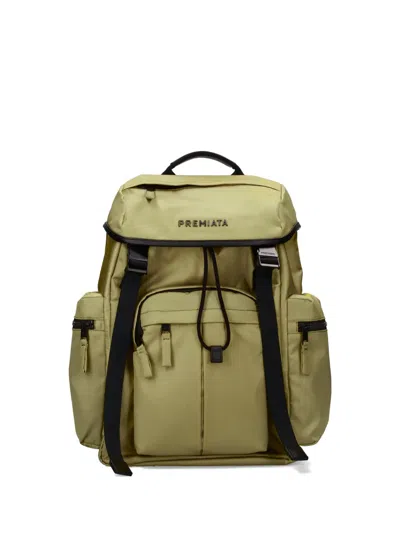 Premiata Booker Buckle-fastening Backpack In Green