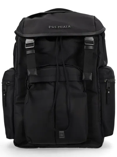 Premiata Booker Logo-print Backpack In Black