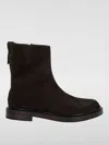 Premiata Suede Ankle Boots In Braun