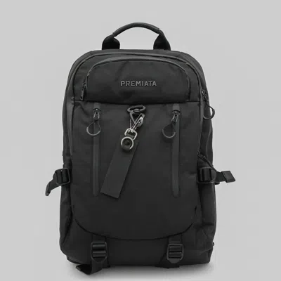PREMIATA PREMIATA BLACK NYLON VENTURA BACKPACK