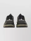 Premiata Breathable Sneakers Rubber Sole In Black