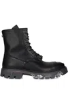 Premiata Brixton Lace-up Boots In Black