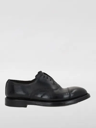 Premiata Brogue Shoes  Men Color Black In Schwarz