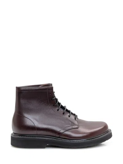 Premiata Brown Lace-up Boots