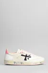 Premiata Bsktclad Strapped Low-top Casual Shoes In Multicolour