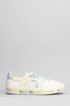 Premiata Bsktclad Strapped Low-top Casual Shoes In Beige