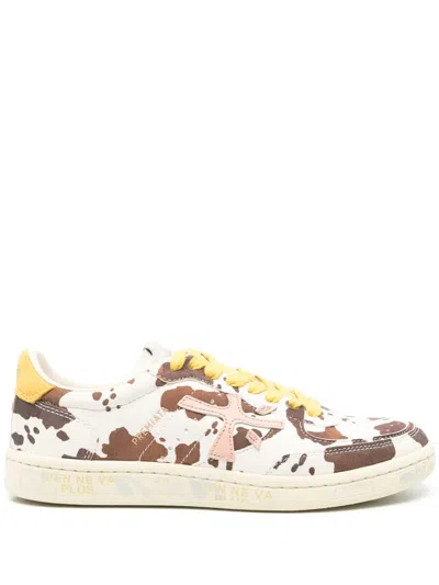 Premiata Bskt Clayd 7312 Sneakers In Neutrals