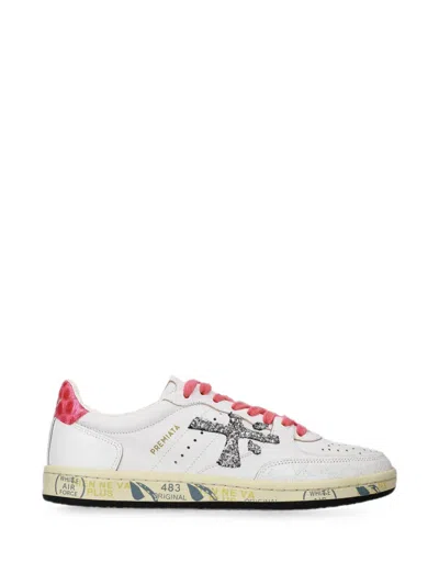 Premiata Bskt Clayd 8168 Sneakers In White