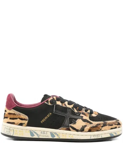 Premiata Bskt Clayd Sneakers In Multi