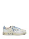 Premiata Bsktclad Strapped Low-top Casual Shoes In Multicolor