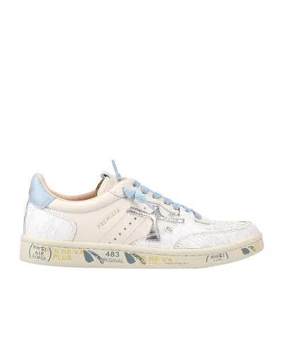 PREMIATA BSKTCLAD STRAPPED LOW-TOP CASUAL SHOES