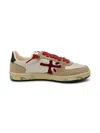 Premiata Basket Clay Sneakers In Beige