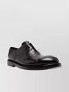 Premiata Cap Toe Smooth Leather Sole Derby