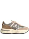 Premiata Cassie Leather Sneakers In Multi