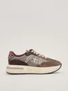 Premiata Cassie 7003 Sneakers In Cioccolato