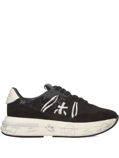 Premiata Cassie Sneakers In Black