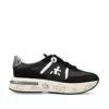 Premiata Dynamic Multicoloured Sneakers With Zebra Print Accents In Black