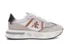 Premiata Women Cassie 6569 Sneaker In Neutral In Taupe