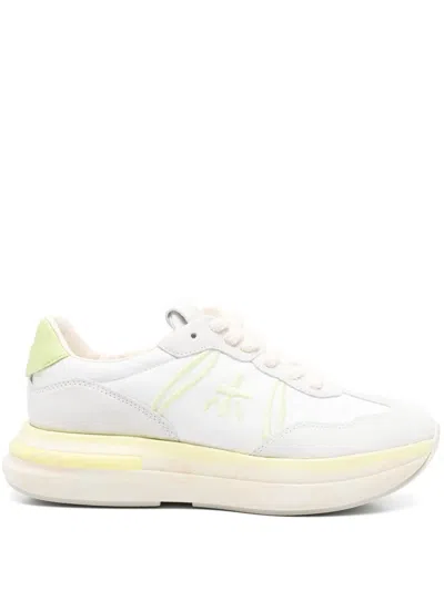 Premiata Cassie Sneakers In White