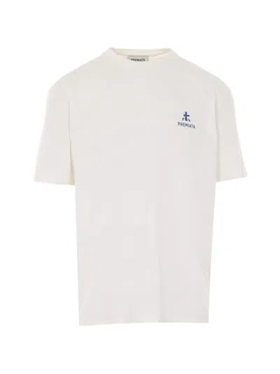 Premiata Chest Logo T-shirt In White