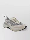 Premiata Chunky Sole Mesh Hill Trainers