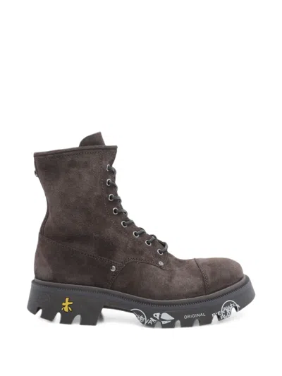 Premiata Clapham 521 Boots In Brown