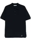Premiata Navy Blue Cotton Polo