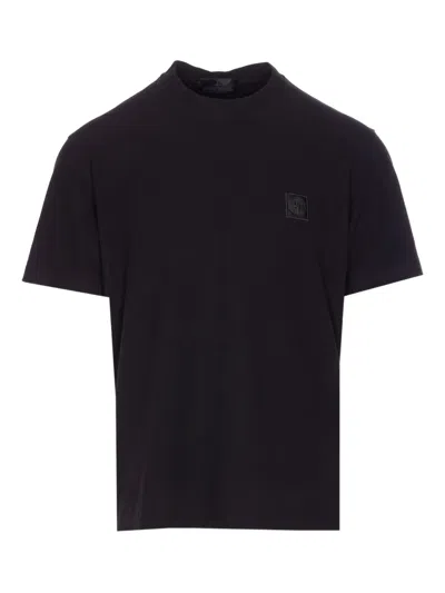 Premiata Compass-badge T-shirt In Black