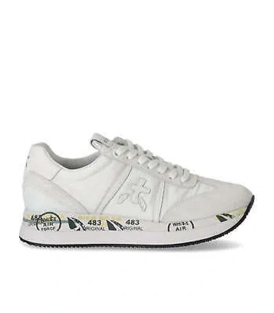 Pre-owned Premiata Conny 5617 Sneaker 100% Original In Bianco