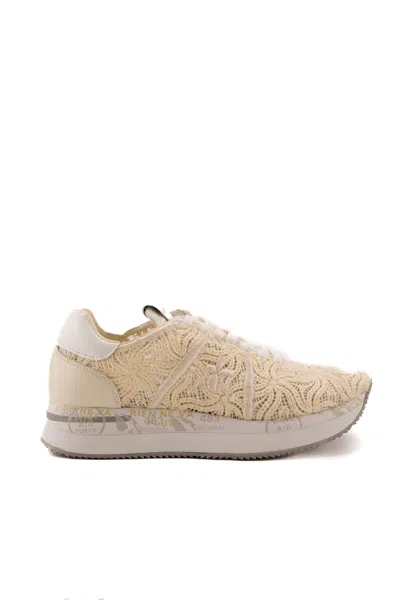 Premiata Conny 6787 Sneakers In Neutral