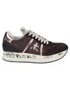 Premiata Conny Sneakers In Burgundy