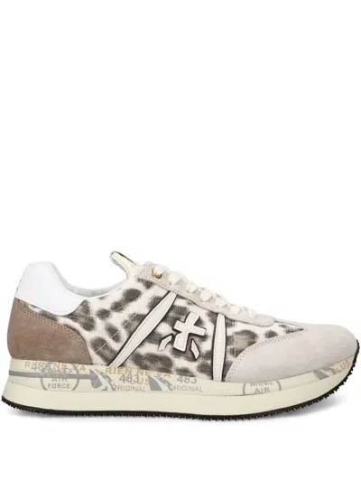 Premiata Conny Sneakers In Neutrals