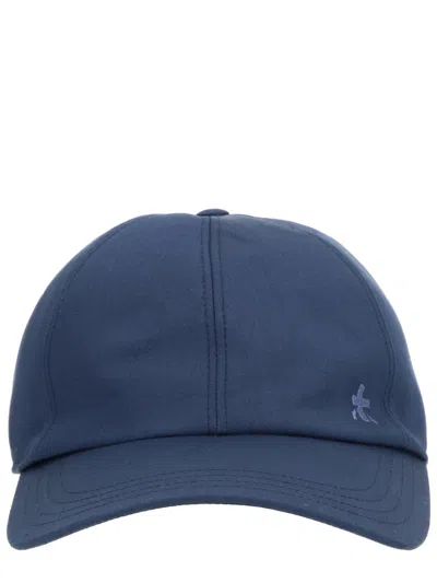 Premiata Cotton Baseball Cap In Blue