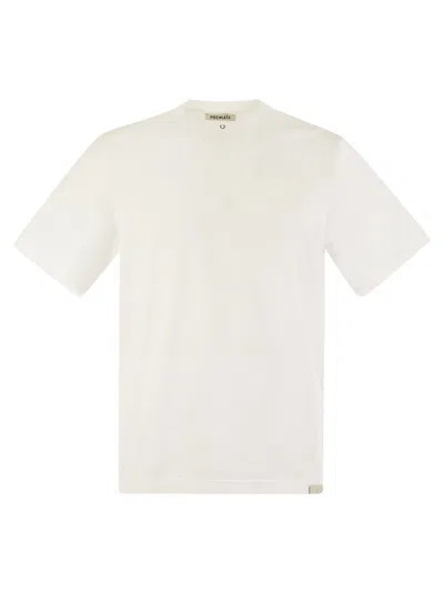 Premiata Cotton Jersey T Shirt In White