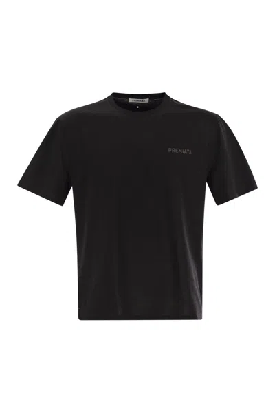 Premiata Cotton Jersey T-shirt In Black