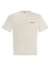 Premiata Cotton Jersey T Shirt In White