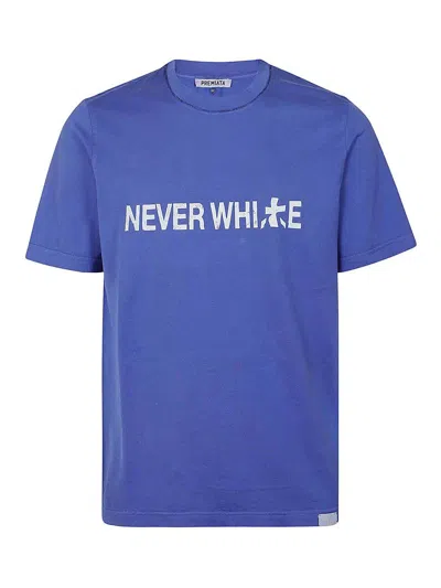 Premiata Cotton T-shirt In Blue