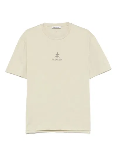 Premiata Man T-shirt White Size Xl Cotton
