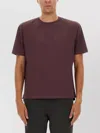 Premiata Crew Neck Short Sleeve Fitted T-shirt In Brown