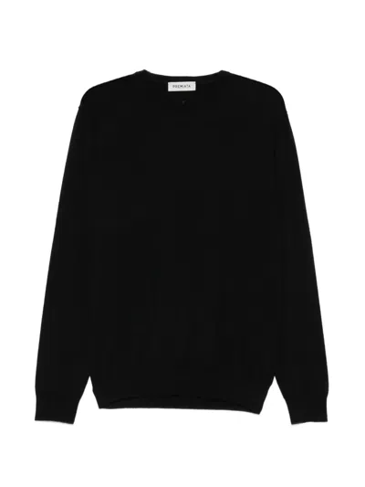 Premiata Crew-neck Sweater In Black