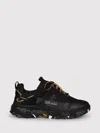 Premiata Sneakers Trail Black With Technical Details