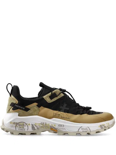 Premiata Round-head Sneakers In Schwarz